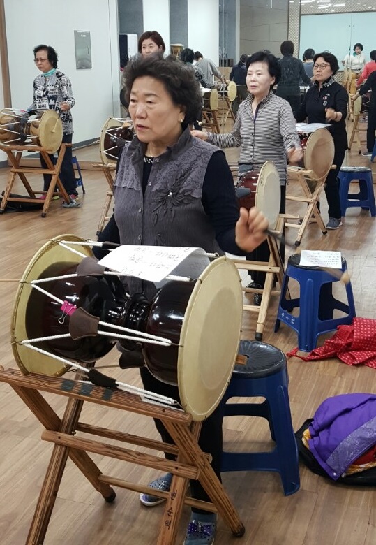 가락장구 교실월