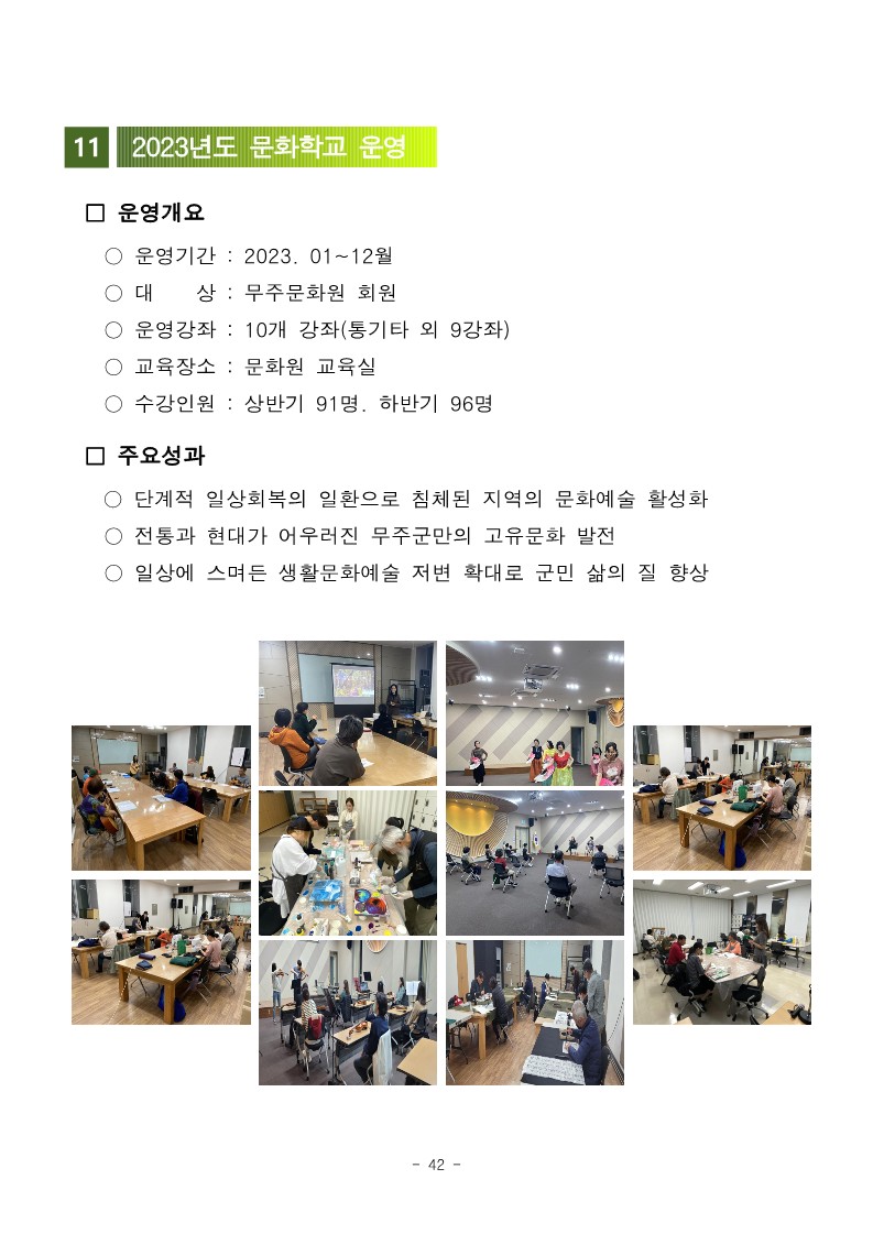2023년 무주문화원