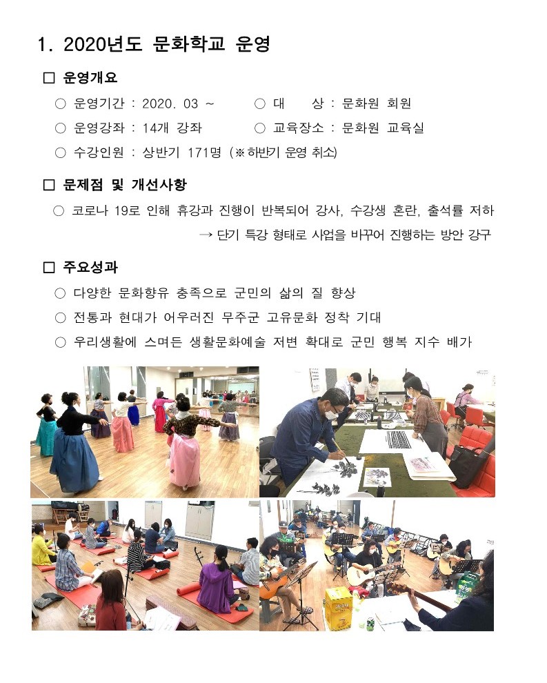 2020년 무주문화원