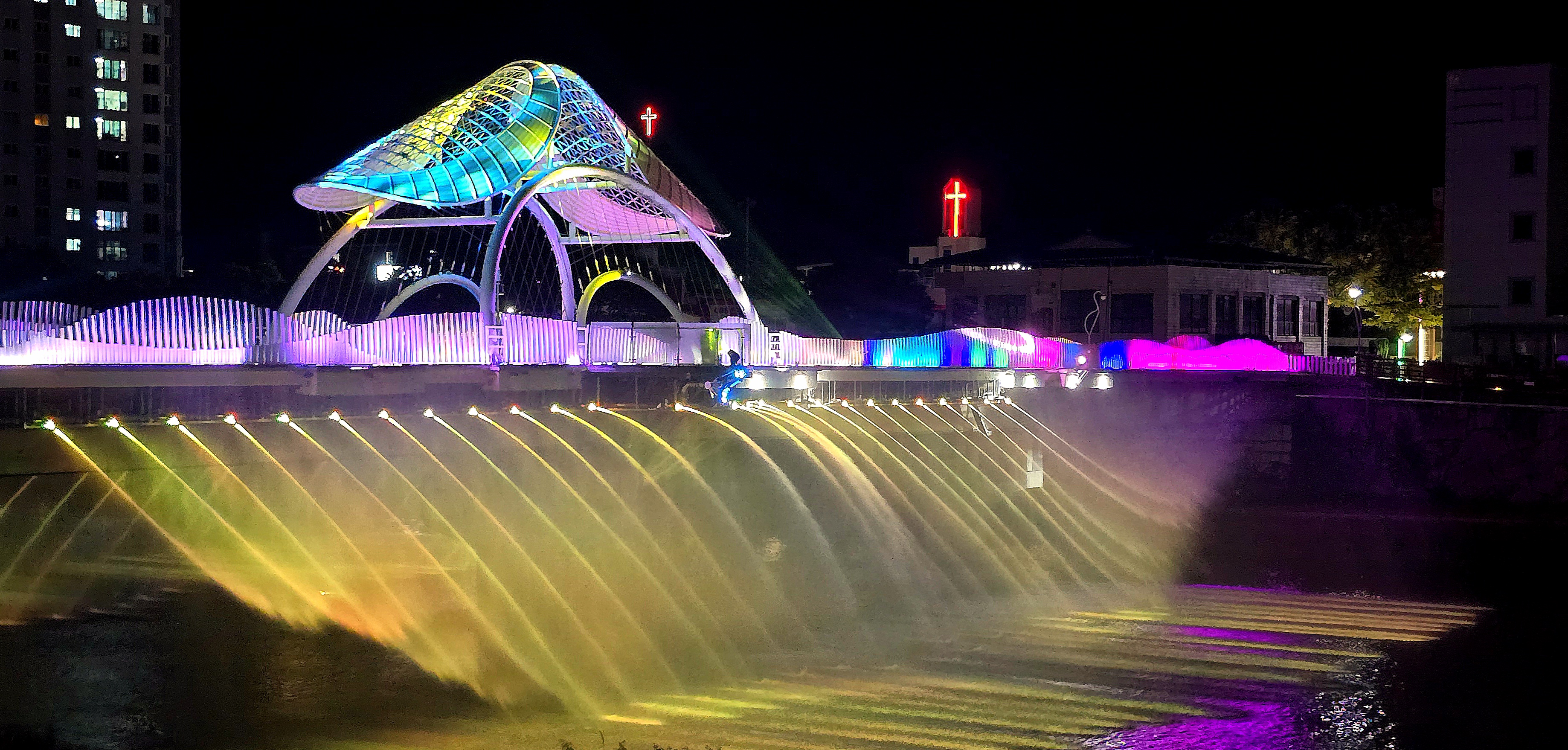 사랑의 다리 분수 쇼3