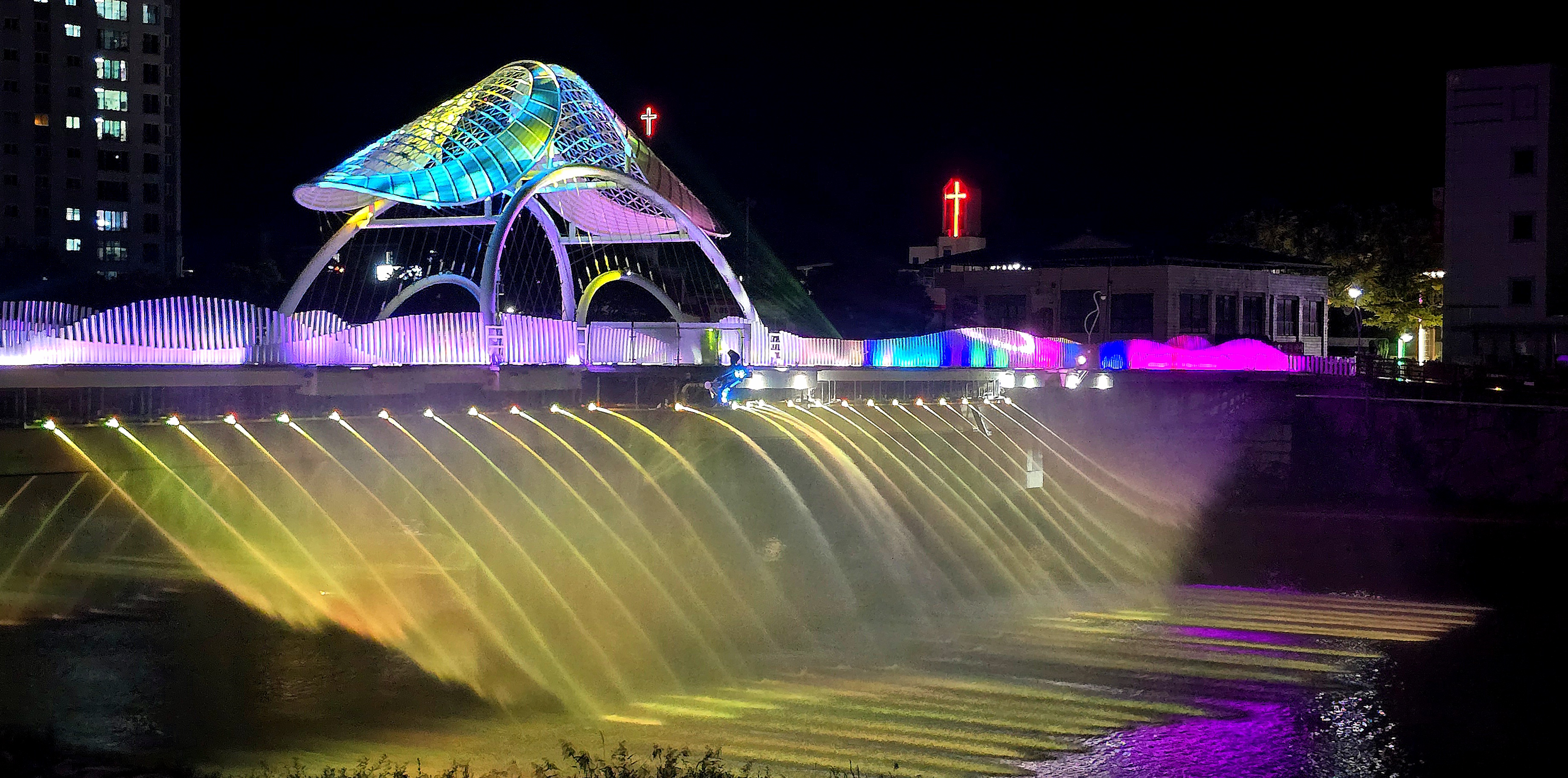 사랑의 다리 분수 쇼4