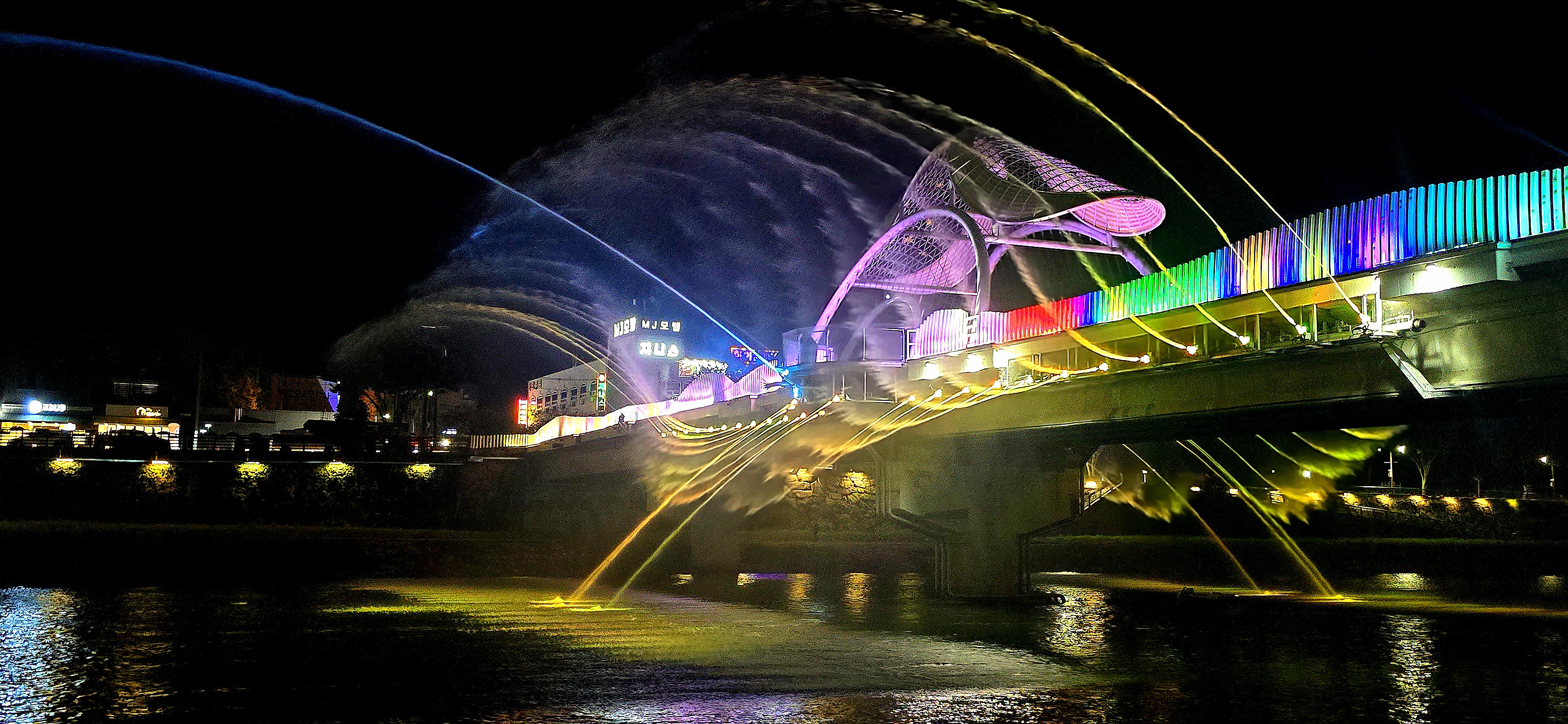 사랑의 다리 분수 쇼4