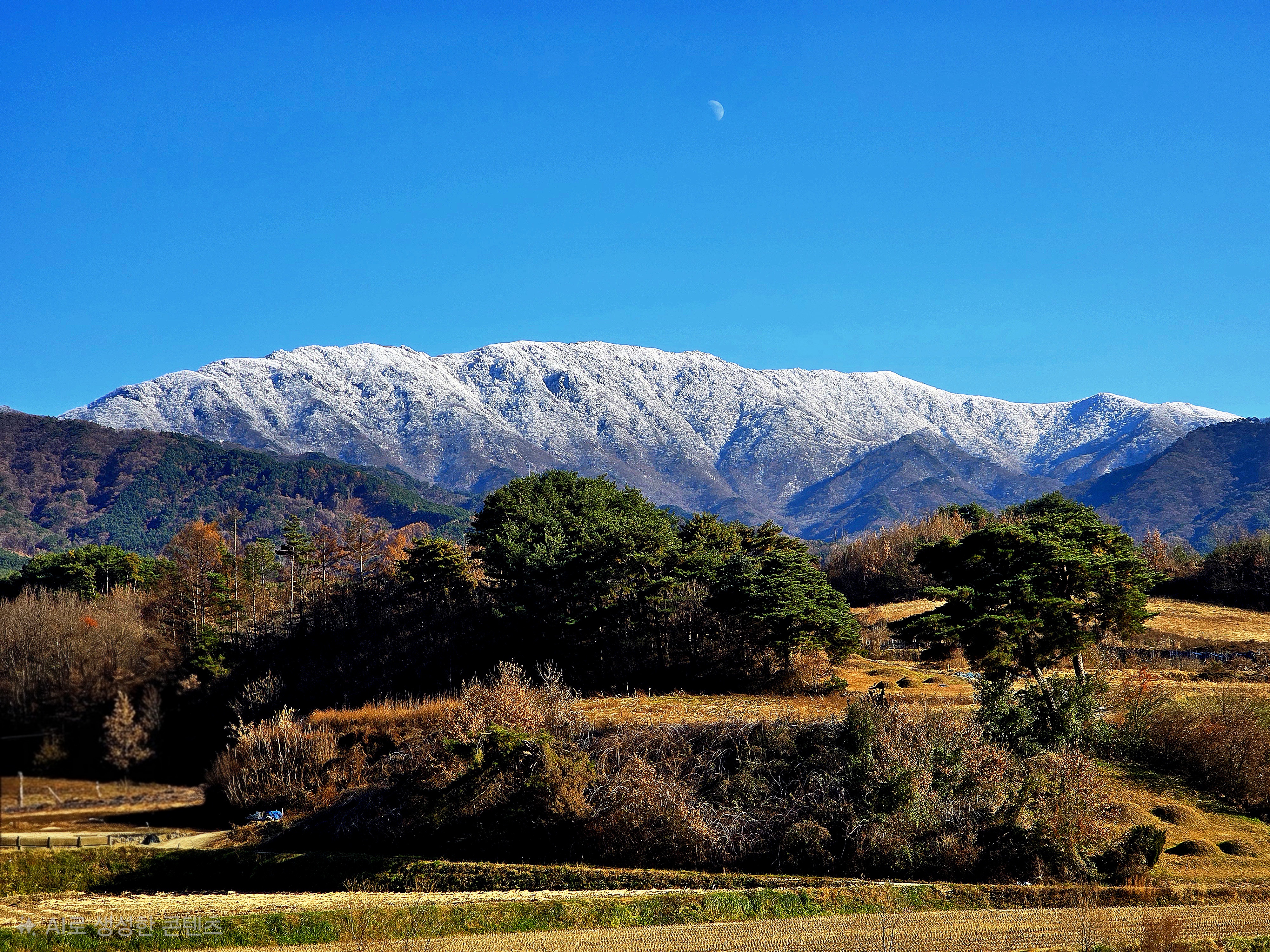 초 겨울의 덕유산